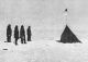 Amundsen and his party at the South Pole, 14th December 1911, Friday, about 3 p.m. Amundsen and his party at the South Pole, 14th December 1911, Friday, about 3 p.m.